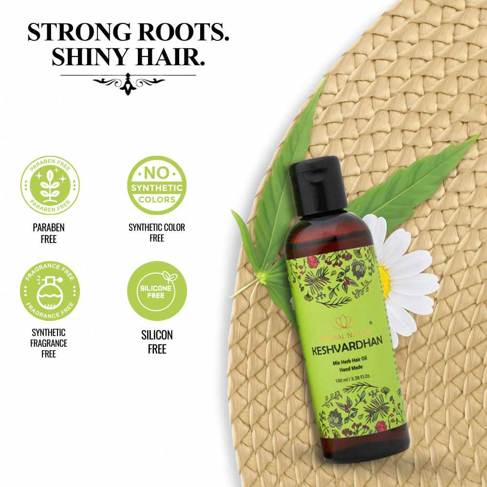 KESHVARDHAN mix herb hair oil