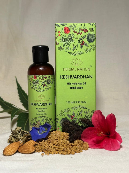 KESHVARDHAN mix herb hair oil
