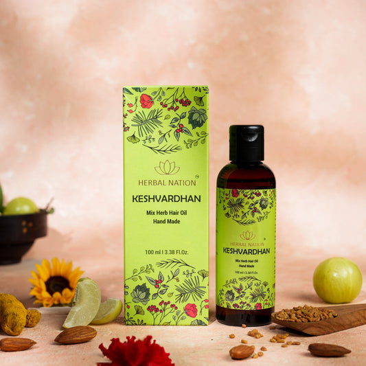 KESHVARDHAN mix herb hair oil