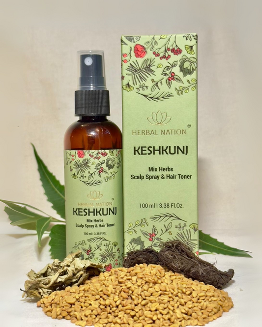 KESHKUNJ mix herb scalp spray & hair toner